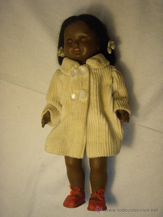 Mu&ntilde;ecas extranjeras: MU&Ntilde;ECA NEGRITA DE LOS A&Ntilde;OS 50 - Foto 1