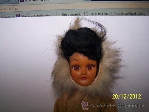 Mu&ntilde;ecas extranjeras: MU&Ntilde;ECA ANTIGUA DE PLASICO - Foto 4