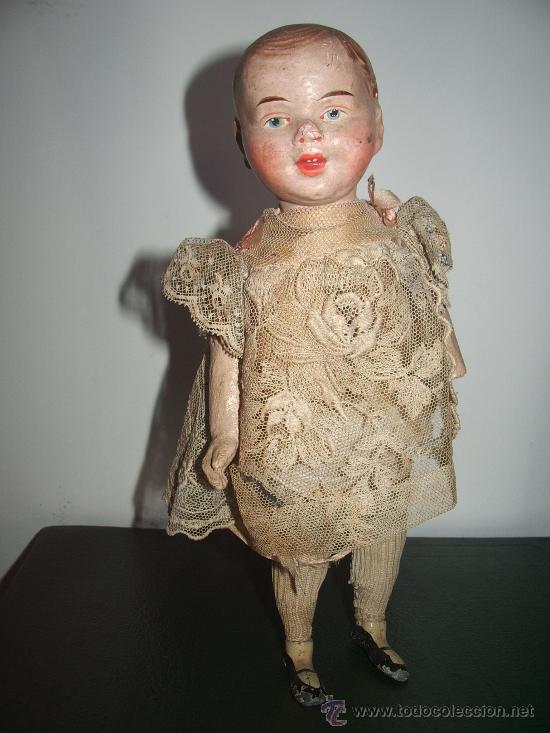 Mu&ntilde;ecas extranjeras: Antigua MU&Ntilde;ECA a CUERDA. - Foto 6