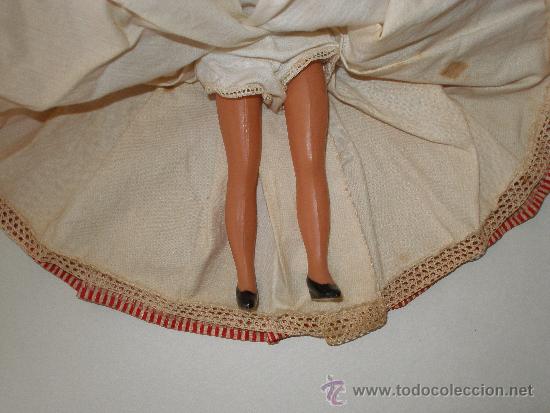 Mu&ntilde;ecas extranjeras: Mu&ntilde;eca francesa celuloide a&ntilde;os 40 -50 - Foto 6