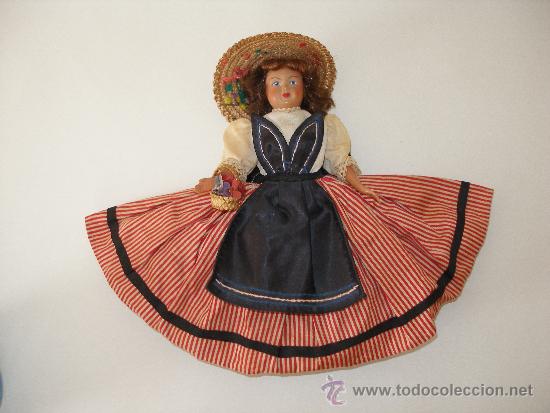 Mu&ntilde;ecas extranjeras: Mu&ntilde;eca francesa celuloide a&ntilde;os 40 -50 - Foto 8