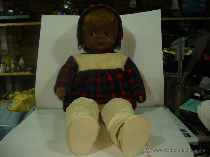 Mu&ntilde;ecas extranjeras: MU&Ntilde;ECO MUY ANTIGUO DE TRAPO - Foto 1