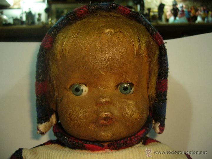 Mu&ntilde;ecas extranjeras: MU&Ntilde;ECO MUY ANTIGUO DE TRAPO - Foto 2