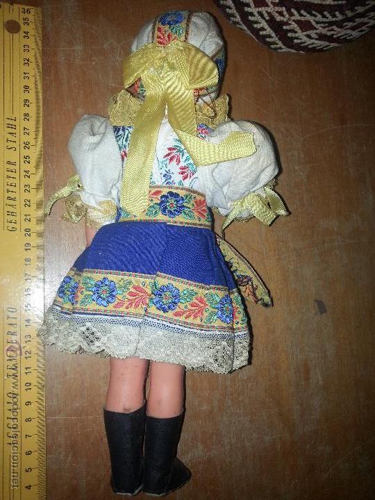 Mu&ntilde;ecas extranjeras: antigua mu&ntilde;eca espectacuar vestida - Foto 6