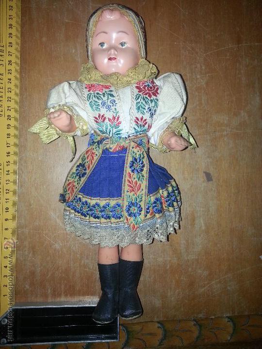 Mu&ntilde;ecas extranjeras: antigua mu&ntilde;eca espectacuar vestida - Foto 7