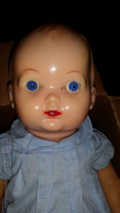 Mu&ntilde;ecas extranjeras: ANTIGUO MU&Ntilde;ECO BEBE - Foto 1