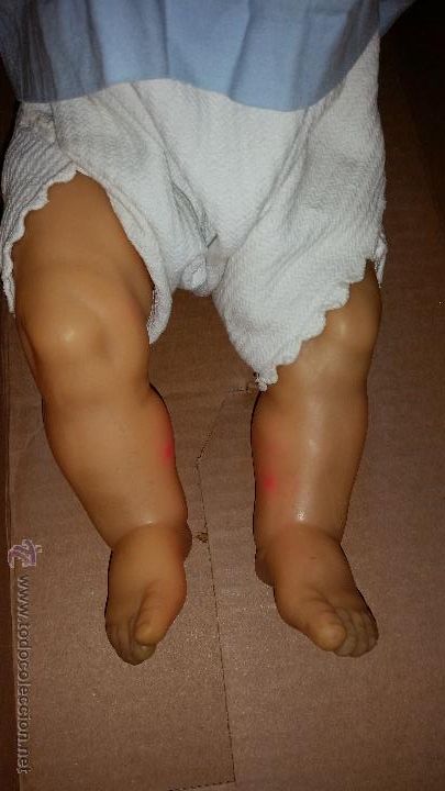 Mu&ntilde;ecas extranjeras: ANTIGUO MU&Ntilde;ECO BEBE - Foto 3