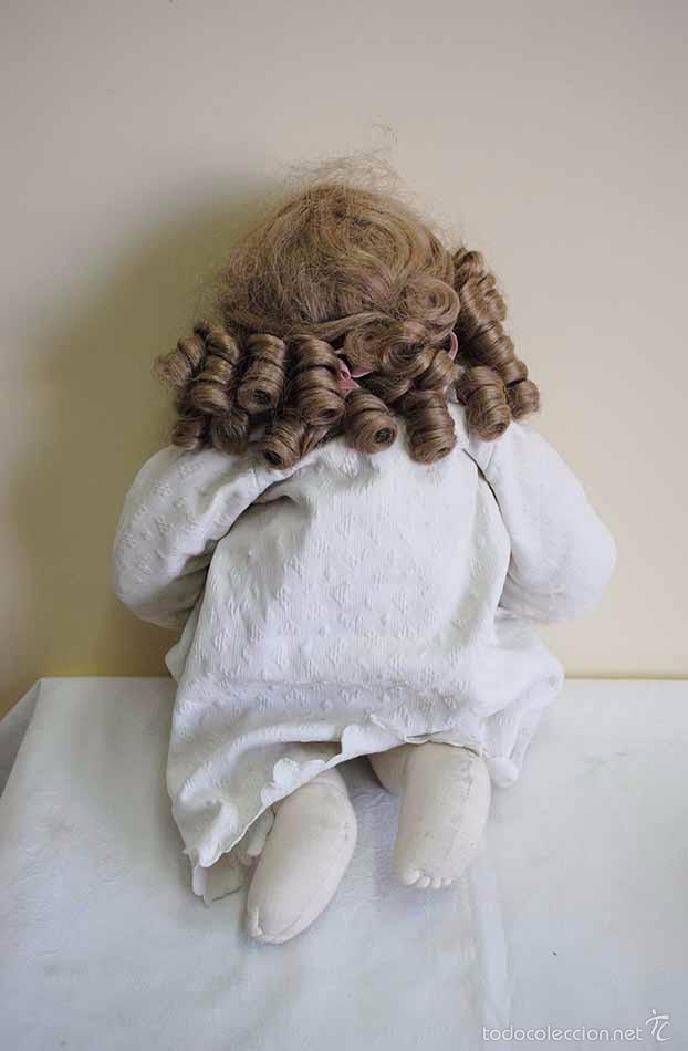 Mu&ntilde;ecas extranjeras: MU&Ntilde;ECA ANTIGUA DE TRAPO - Foto 6