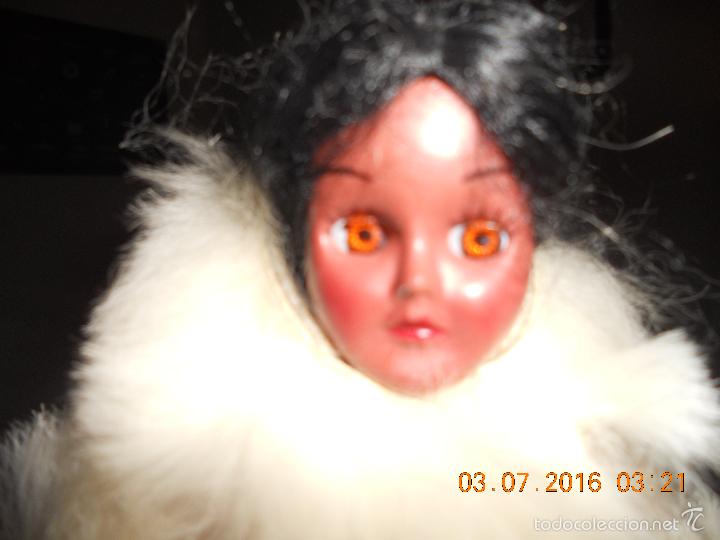 Mu&ntilde;ecas extranjeras: ANTIGUA MU&Ntilde;ECA DE CANADA MIDE 20 CM - Foto 2