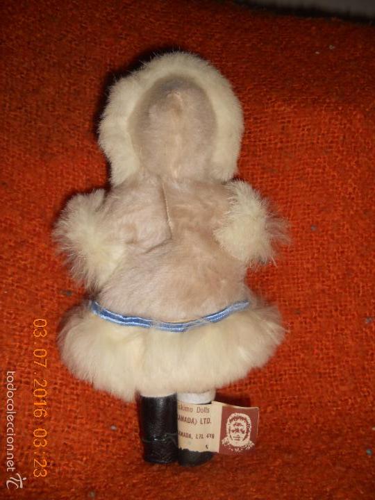 Mu&ntilde;ecas extranjeras: ANTIGUA MU&Ntilde;ECA DE CANADA MIDE 20 CM - Foto 3