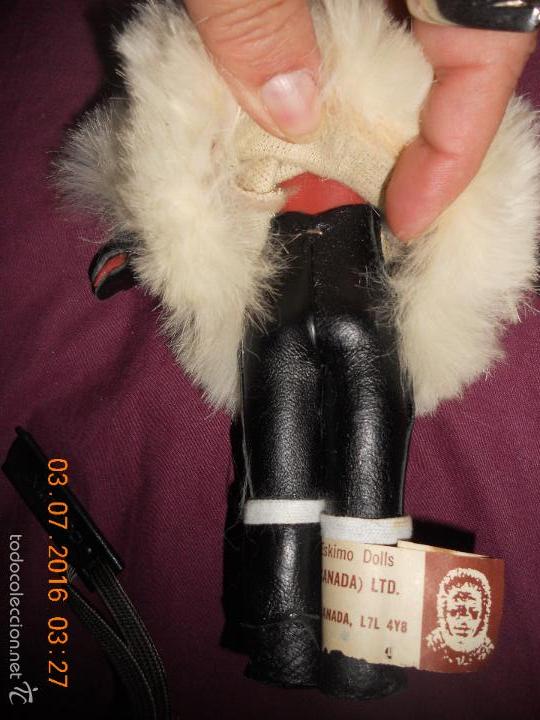 Mu&ntilde;ecas extranjeras: ANTIGUA MU&Ntilde;ECA DE CANADA MIDE 20 CM - Foto 5