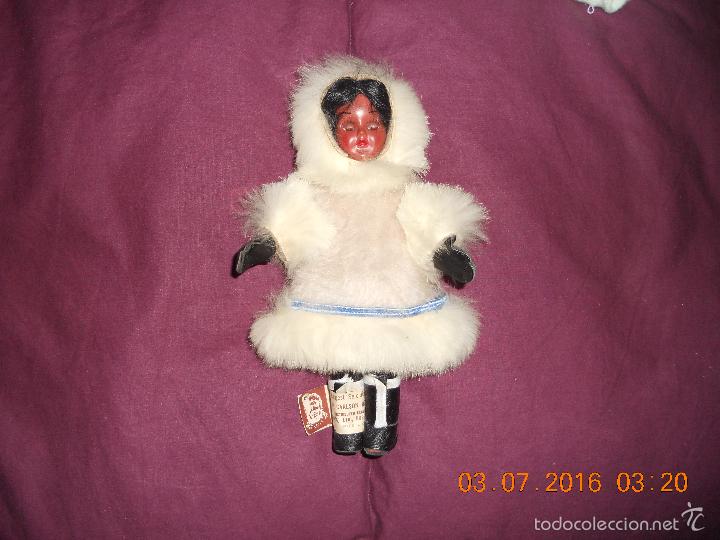 Mu&ntilde;ecas extranjeras: ANTIGUA MU&Ntilde;ECA DE CANADA MIDE 20 CM - Foto 9