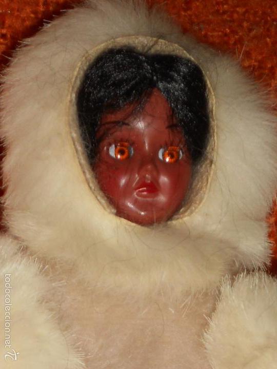 Mu&ntilde;ecas extranjeras: ANTIGUA MU&Ntilde;ECA DE CANADA MIDE 20 CM - Foto 15