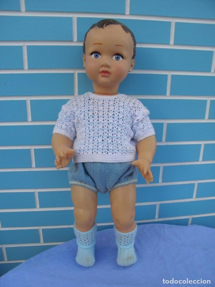 Mu&ntilde;ecas extranjeras: Mu&ntilde;eco antiguo franc&eacute;s de 60 cm - Foto 2
