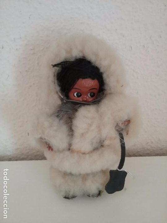Mu&ntilde;ecas extranjeras: MU&Ntilde;ECO ETNICO  ESQUIMAL DOLL POUPPE - Foto 1