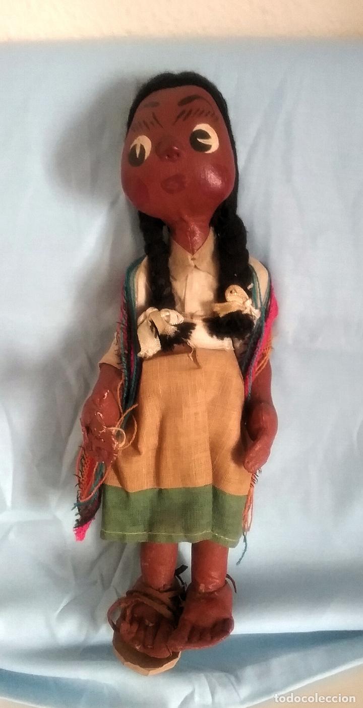 Mu&ntilde;ecas extranjeras: ANTIGUA MU&Ntilde;ECA MEXICO EJ&Eacute;RCITO PANCHO VILLA - Foto 1