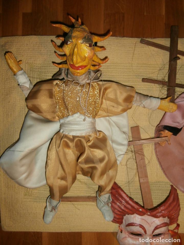Mu&ntilde;ecas extranjeras: MARIONETAS TITERES ANTIGUOS 45 cm - Foto 3