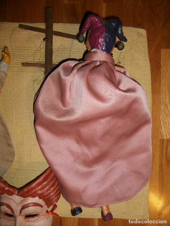 Mu&ntilde;ecas extranjeras: MARIONETAS TITERES ANTIGUOS 45 cm - Foto 8