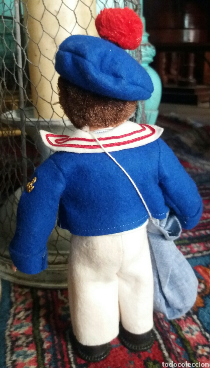 Mu&ntilde;ecas extranjeras: Antiguo mu&ntilde;eco de marinero - Foto 4