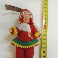 Muñecas Extranjeras: MUÑECA POSIBLEMENTE RUSA ANTIGUA.