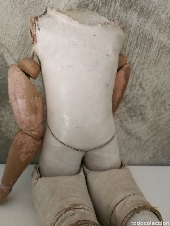 Mu&ntilde;ecas extranjeras: CUERPO MU&Ntilde;ECA SIMON HALBIG 1880 - Foto 14