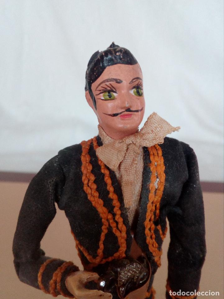 Mu&ntilde;ecas extranjeras: ANTIGUO CHARRO MEXICANO DE CELULOIDE A&Ntilde;OS 40. - Foto 3