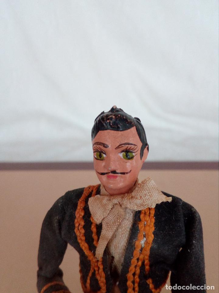 Mu&ntilde;ecas extranjeras: ANTIGUO CHARRO MEXICANO DE CELULOIDE A&Ntilde;OS 40. - Foto 8