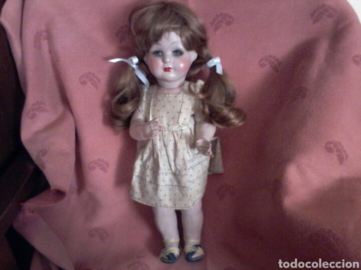 Mu&ntilde;ecas extranjeras: Mu&ntilde;eca antigua. - Foto 1