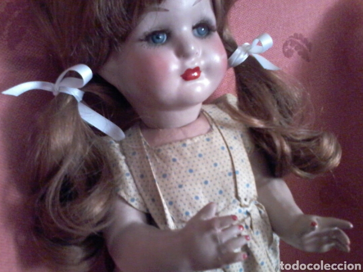 Mu&ntilde;ecas extranjeras: Mu&ntilde;eca antigua. - Foto 4