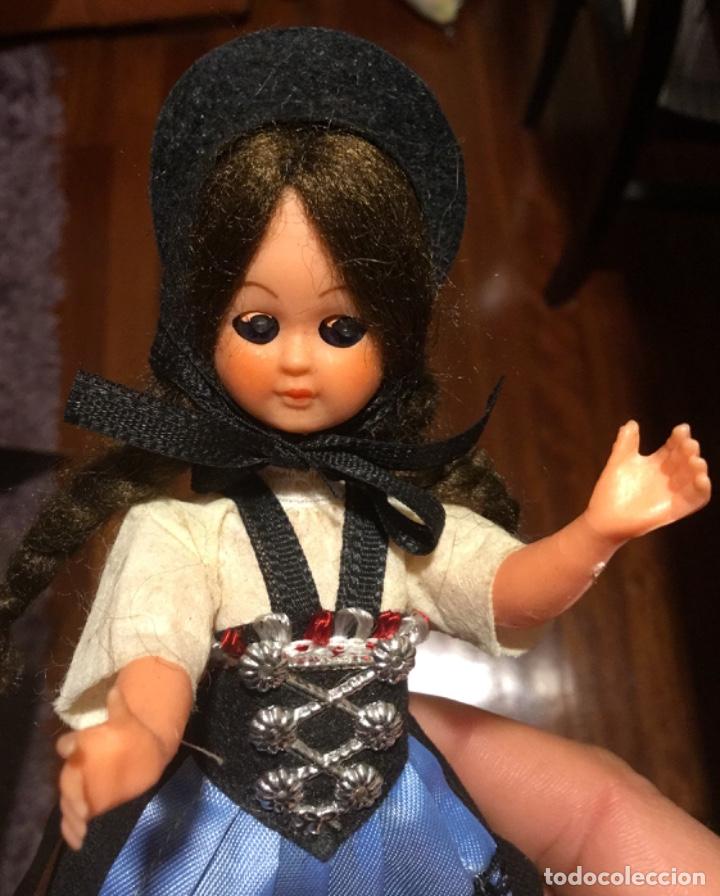 Mu&ntilde;ecas extranjeras: Antigua mu&ntilde;eca suiza ojos preciosos - Foto 5