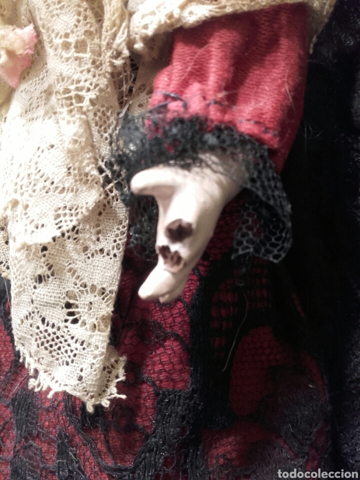 Mu&ntilde;ecas extranjeras: MU&Ntilde;ECA DE PORCELANA CON TRAJE REGIONAL. - Foto 6