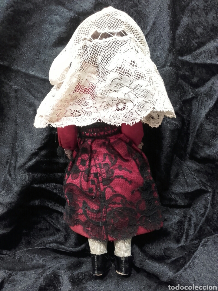 Mu&ntilde;ecas extranjeras: MU&Ntilde;ECA DE PORCELANA CON TRAJE REGIONAL. - Foto 8