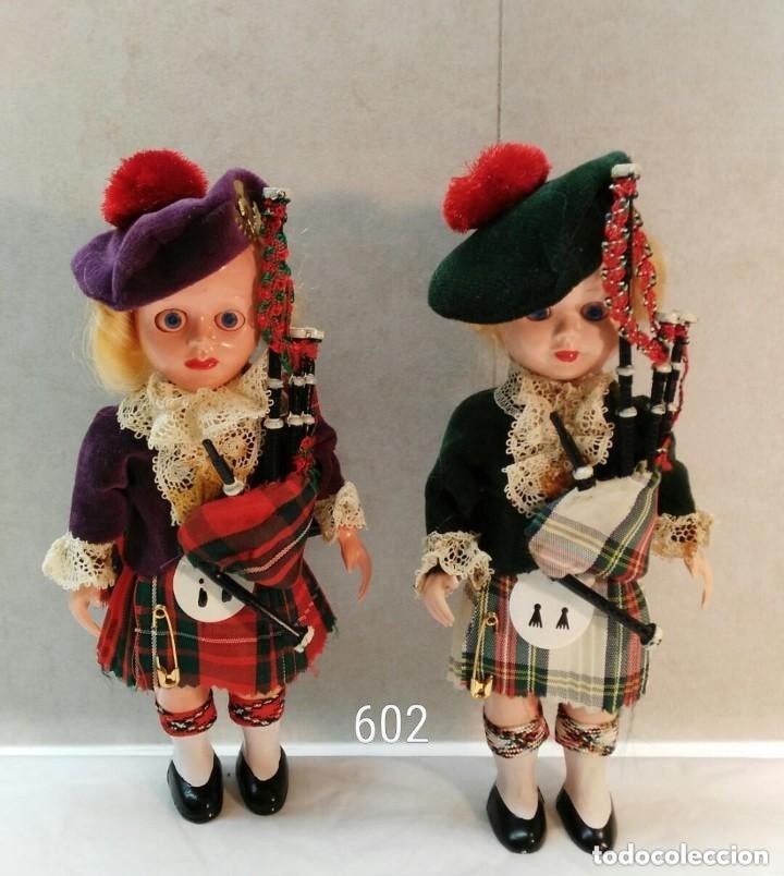 Mu&ntilde;ecas extranjeras: Pareja de escoceses - Foto 1