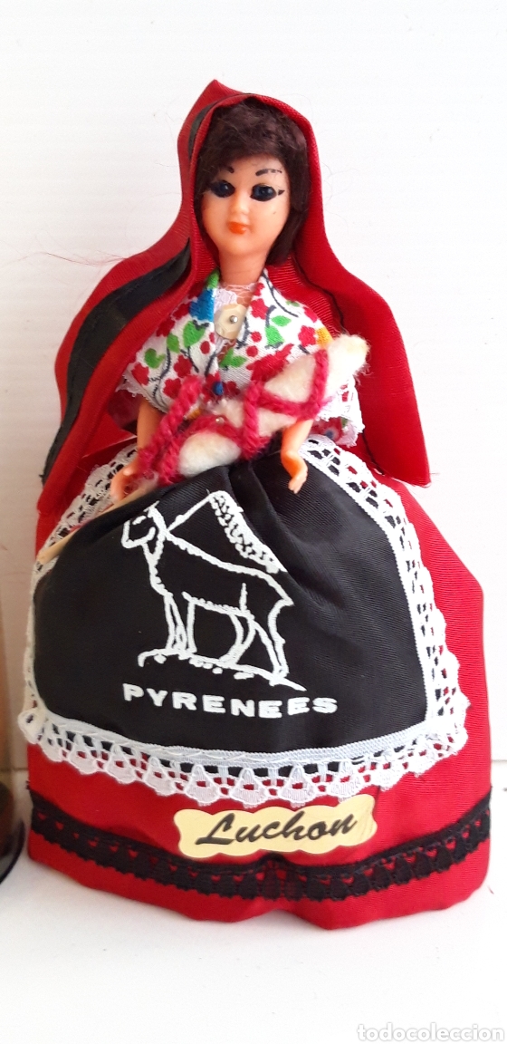 Mu&ntilde;ecas extranjeras: Mu&ntilde;eca antigua regional 12 cm - Foto 1