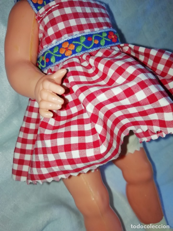 Mu&ntilde;ecas extranjeras: Mu&ntilde;eca 28cm italiana celuloide - Foto 6