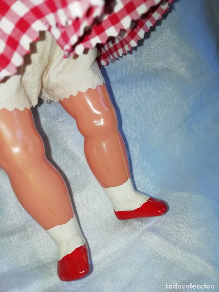 Mu&ntilde;ecas extranjeras: Mu&ntilde;eca 28cm italiana celuloide - Foto 7