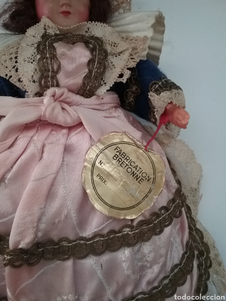 Mu&ntilde;ecas extranjeras: Mu&ntilde;eca de plastico Bretagne marca Poupee. - Foto 2