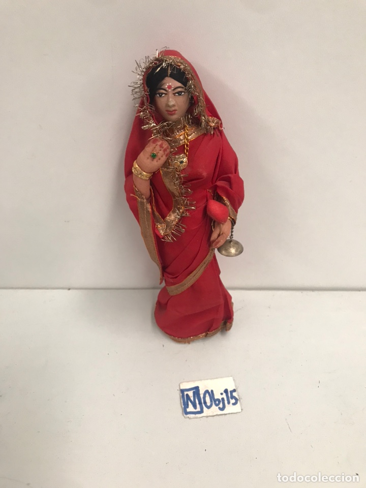 Mu&ntilde;ecas extranjeras: MU&Ntilde;ECA DE TRAPO HINDU - Foto 1