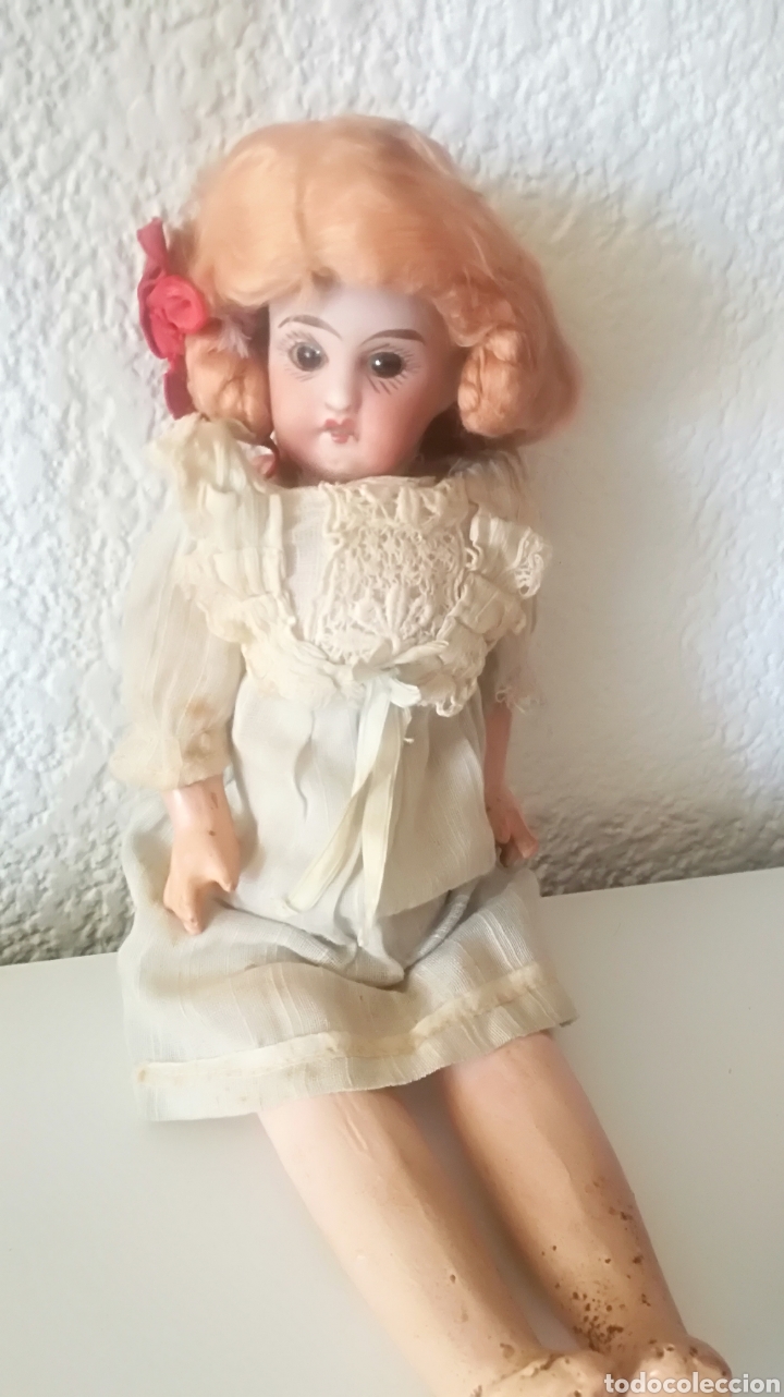 Mu&ntilde;ecas extranjeras: Mu&ntilde;eca de porcelana Ancora de Limoges - Foto 4