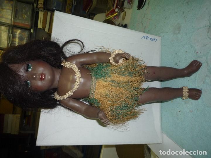 Mu&ntilde;ecas extranjeras: Mu&ntilde;eca hawaiana negrita - Foto 1