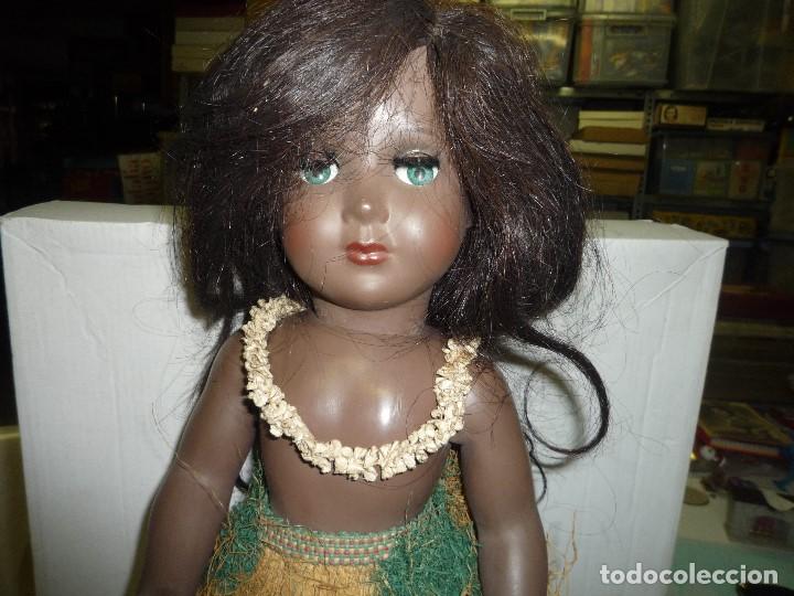 Mu&ntilde;ecas extranjeras: Mu&ntilde;eca hawaiana negrita - Foto 2