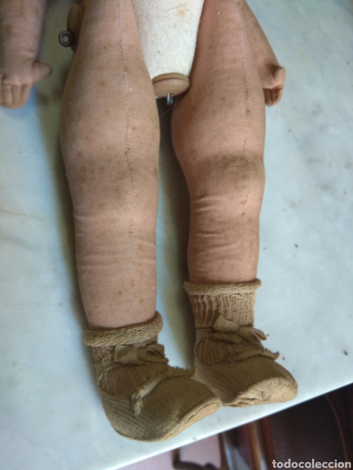 Mu&ntilde;ecas extranjeras: Antigua y Rara Mu&ntilde;eca Tipo Lenci - Foto 5