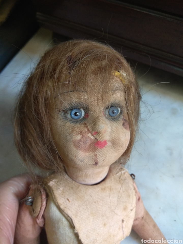 Mu&ntilde;ecas extranjeras: Antigua y Rara Mu&ntilde;eca Tipo Lenci - Foto 8