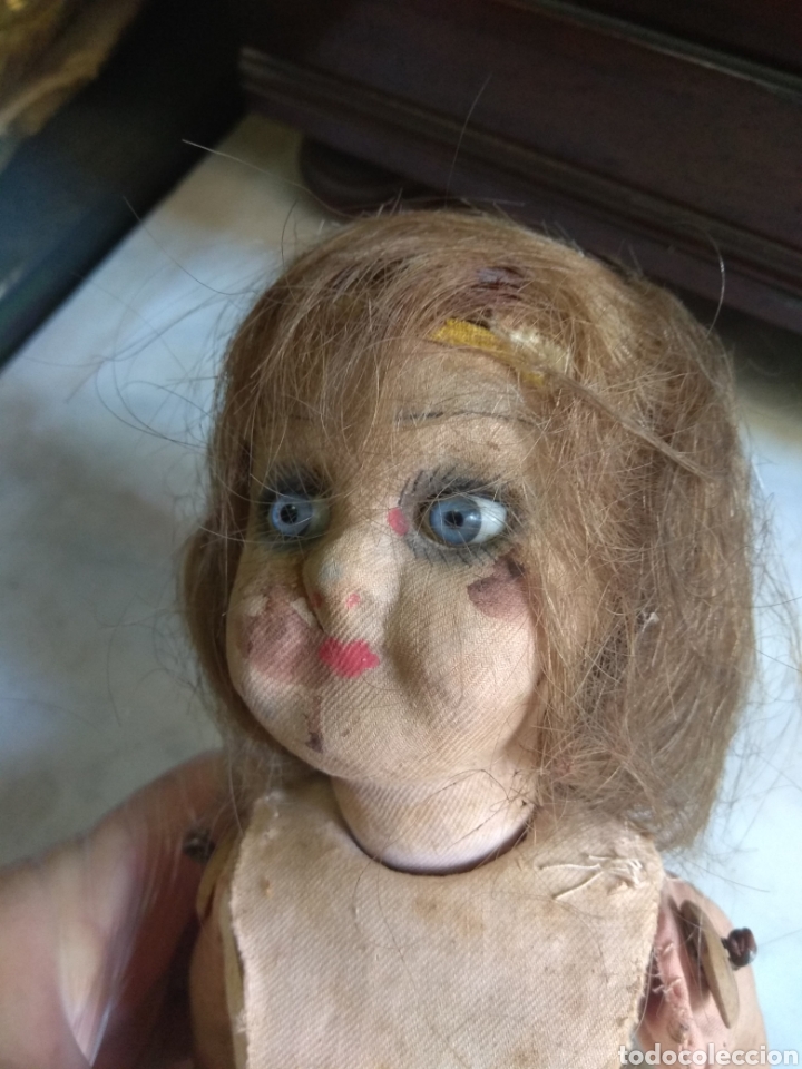 Mu&ntilde;ecas extranjeras: Antigua y Rara Mu&ntilde;eca Tipo Lenci - Foto 9