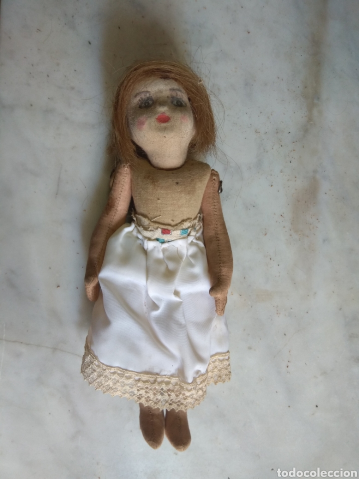 Mu&ntilde;ecas extranjeras: Antigua y Rara Mu&ntilde;eca Tipo Lenci - Foto 2