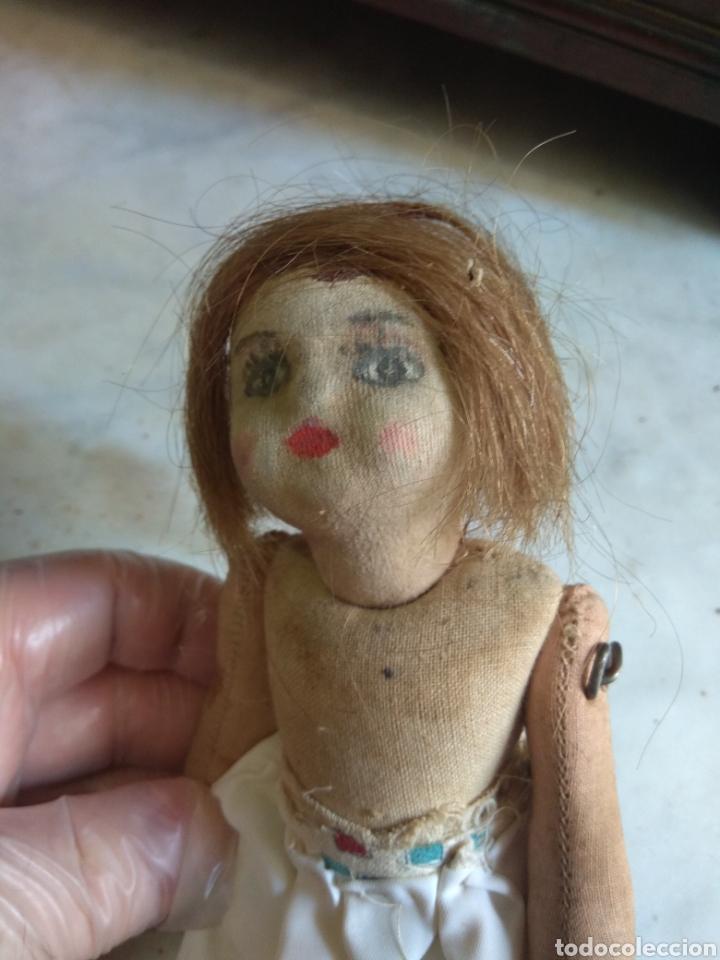 Mu&ntilde;ecas extranjeras: Antigua y Rara Mu&ntilde;eca Tipo Lenci - Foto 4