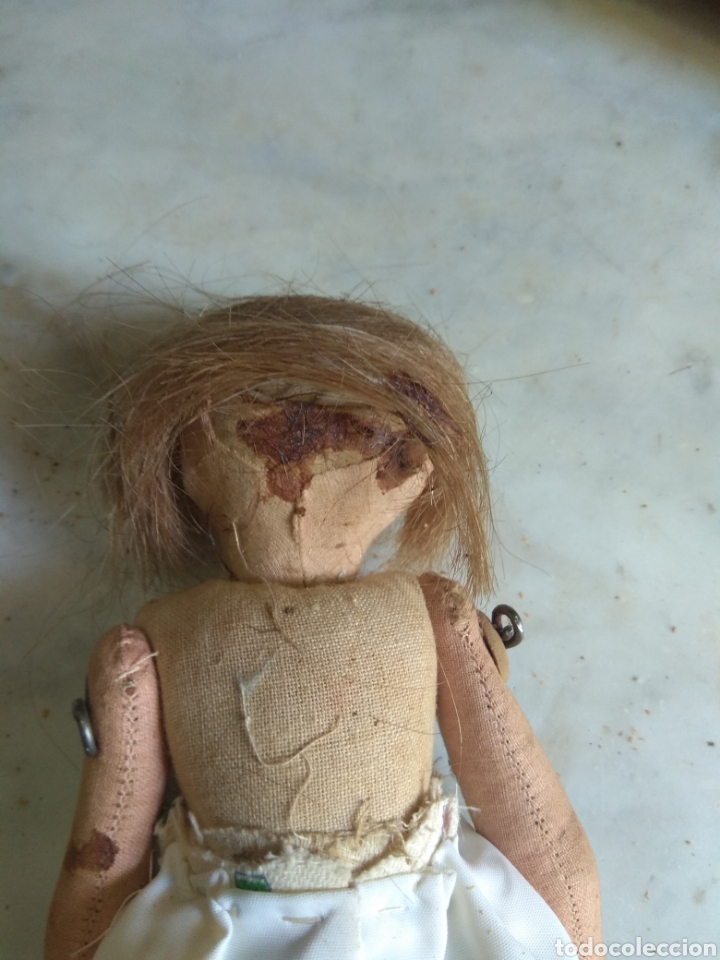 Mu&ntilde;ecas extranjeras: Antigua y Rara Mu&ntilde;eca Tipo Lenci - Foto 6
