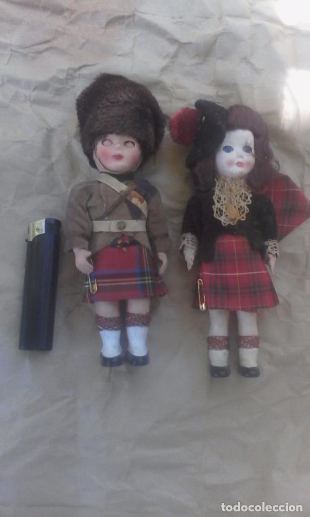 Mu&ntilde;ecas extranjeras: pareja de escoceses - Foto 1