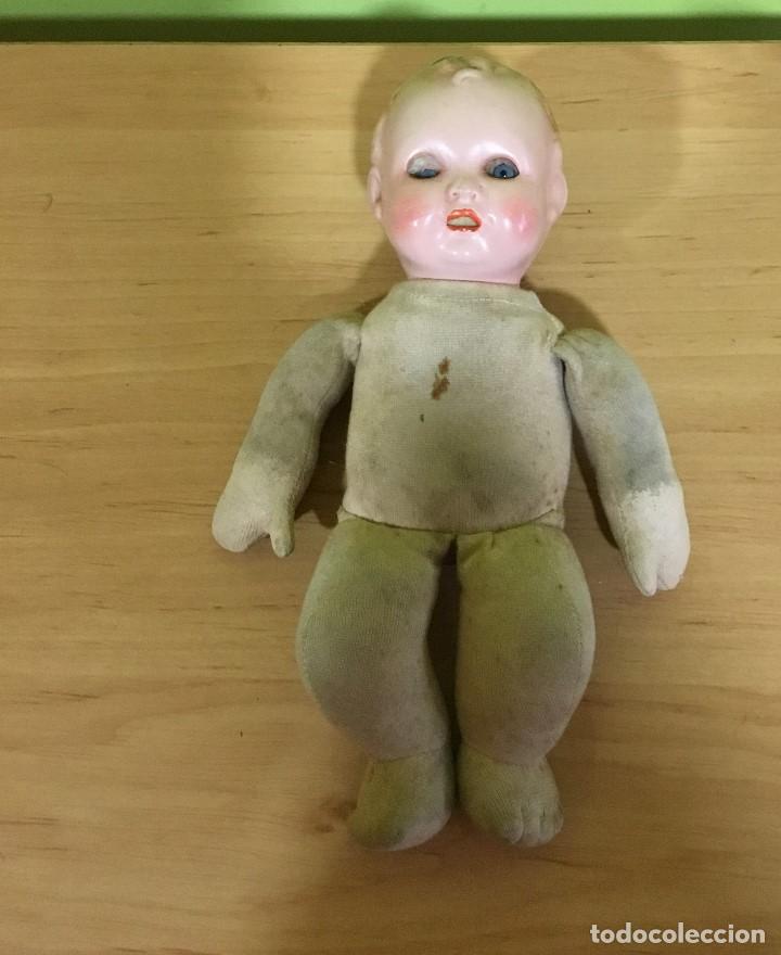 Mu&ntilde;ecas extranjeras: Mu&ntilde;eca antigua inglesa de 1920-1930. - Foto 5