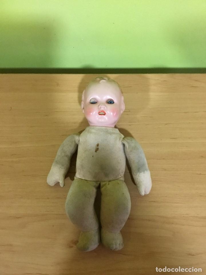 Mu&ntilde;ecas extranjeras: Mu&ntilde;eca antigua inglesa de 1920-1930. - Foto 6